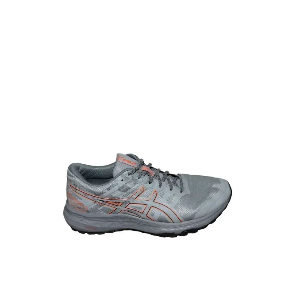 ASICS Gel scream 5 Men's Light Gray with Coral Athletic Running Shoe size 12
